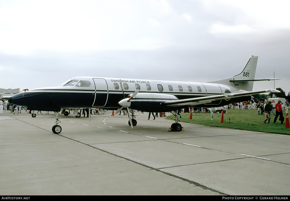 Aircraft Photo of 88001 | Fairchild Tp88 Metro III | Sweden - Air Force | AirHistory.net #158955
