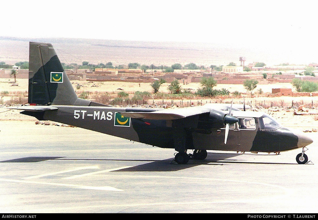 Aircraft Photo of 5T-MAS | Britten-Norman BN-2A-21 Defender | Mauritania - Air Force | AirHistory.net #158958