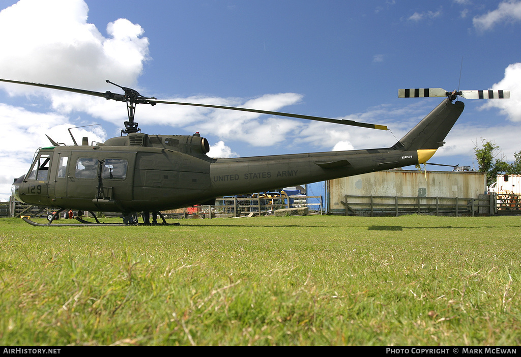 Aircraft Photo of N41574 / NX41574 / 72-21509 | Bell UH-1H Iroquois | 129th Assault Helicopter Company | USA - Army | AirHistory.net #158972