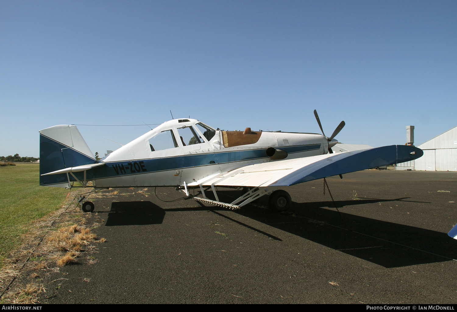 Aircraft Photo of VH-ZOE | Ayres S2R-T34 Turbo Thrush | AirHistory.net #158975