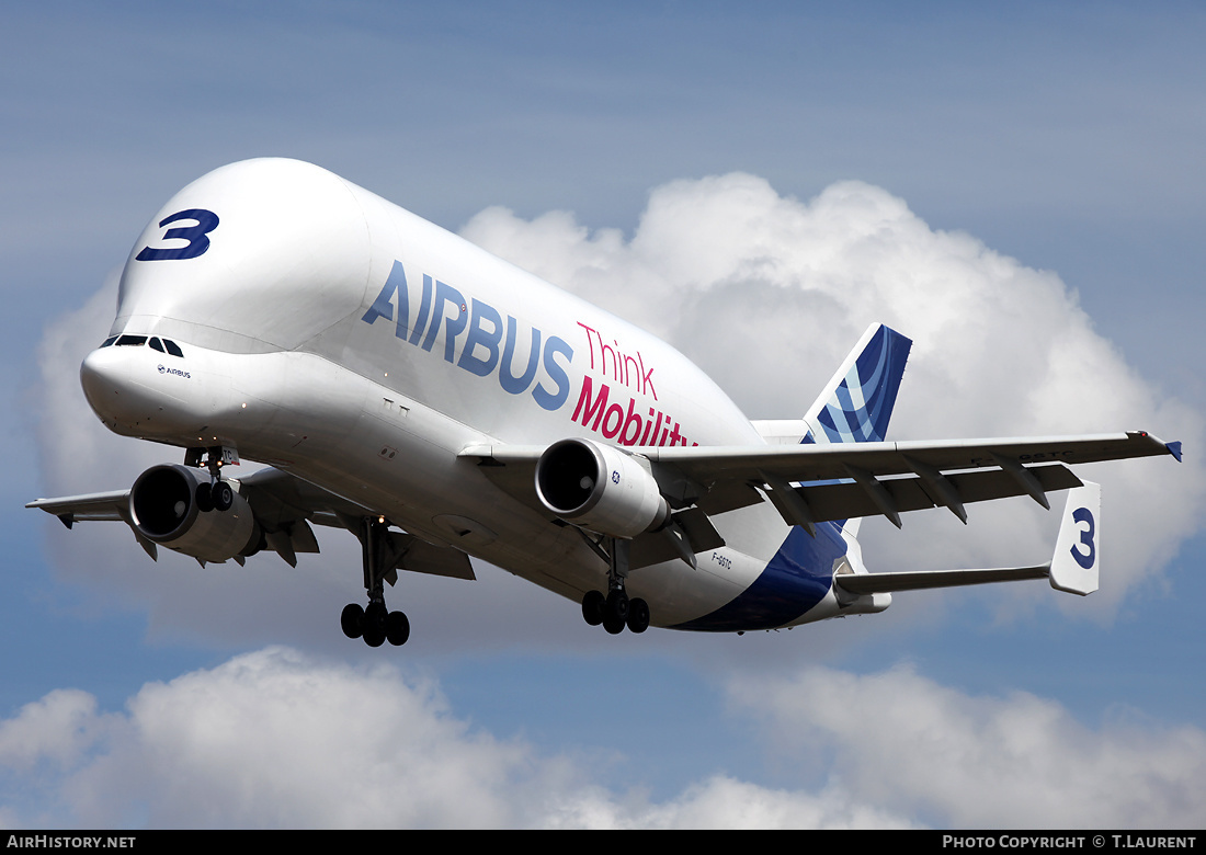 Aircraft Photo of F-GSTC | Airbus A300B4-608ST Beluga (Super Transporter) | Airbus Transport International | AirHistory.net #158992