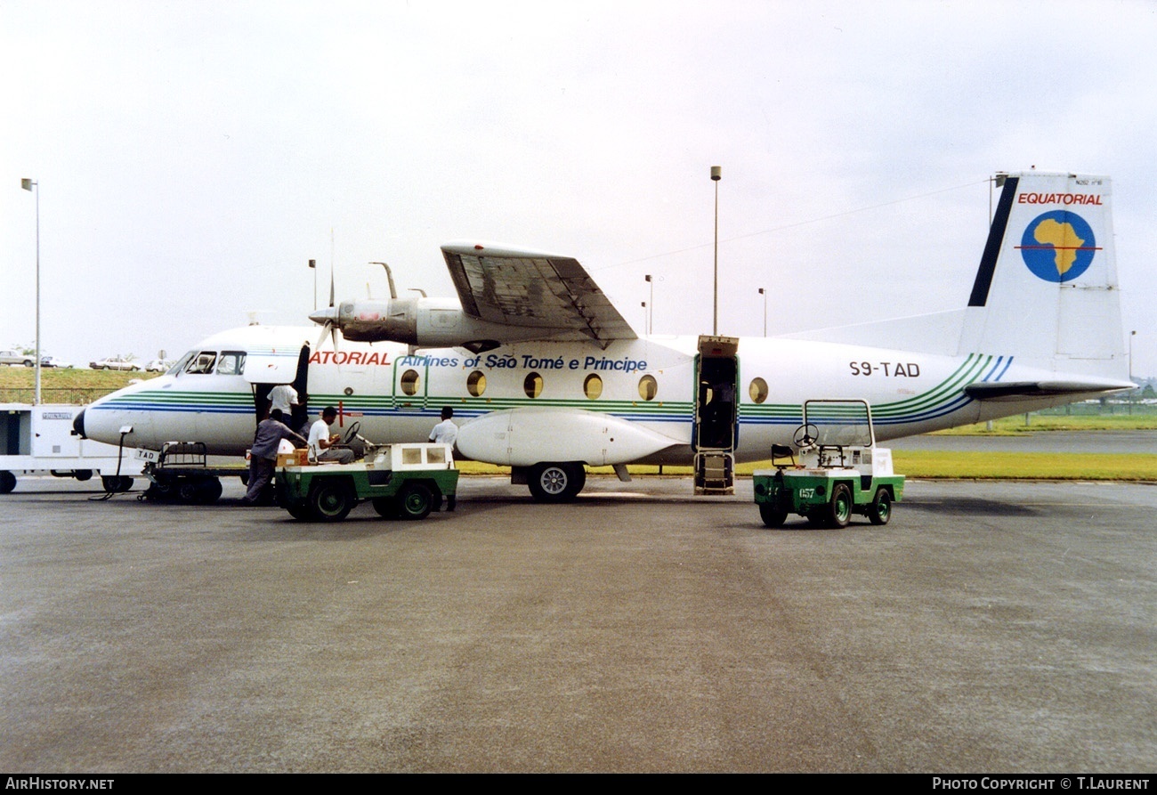 Aircraft Photo of S9-TAD | Nord 262A-12 | Equatorial Airlines of Sao Tome e Principe | AirHistory.net #159007