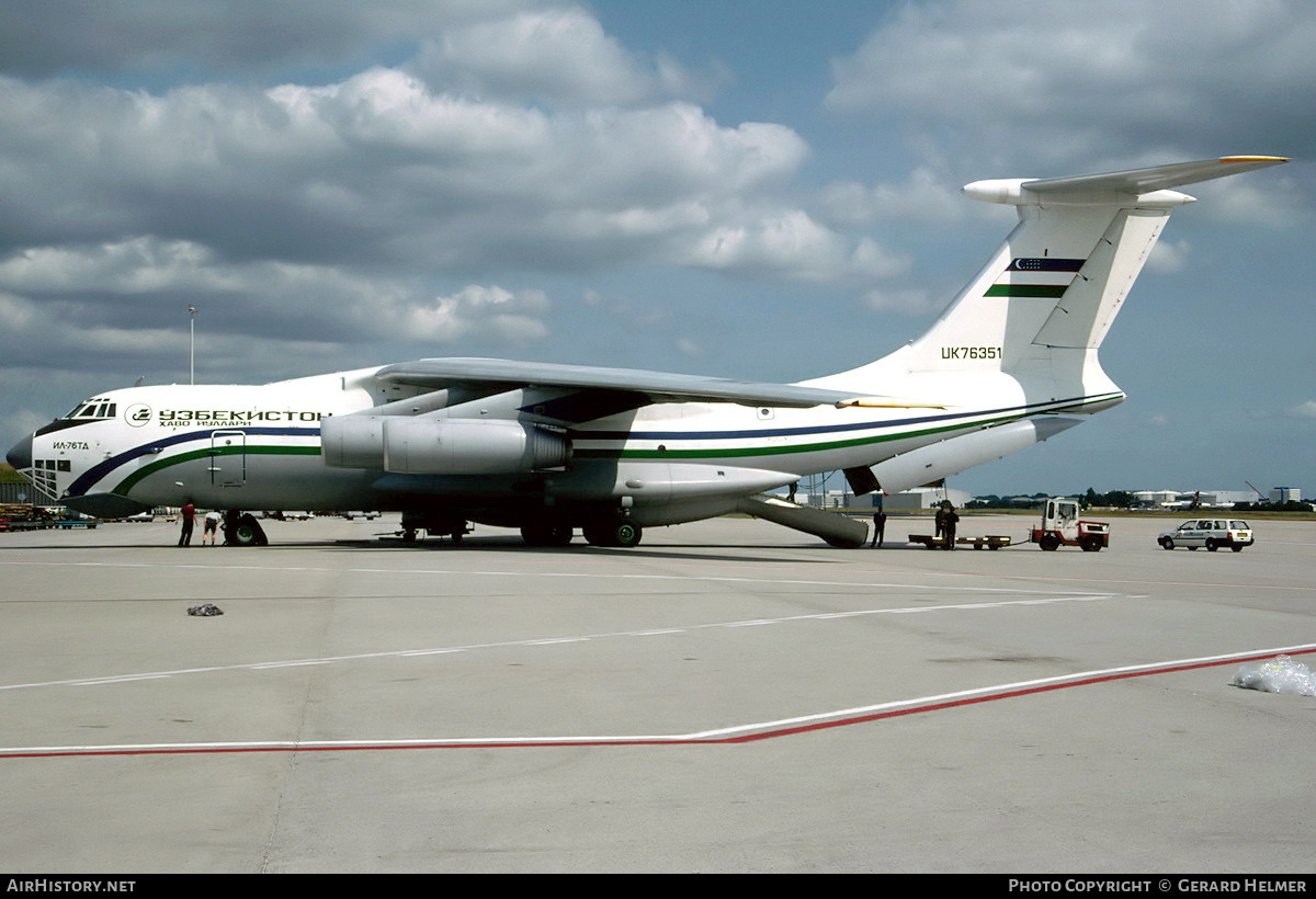 Aircraft Photo of UK-76351 | Ilyushin Il-76TD | Uzbekistan Airways | AirHistory.net #159008
