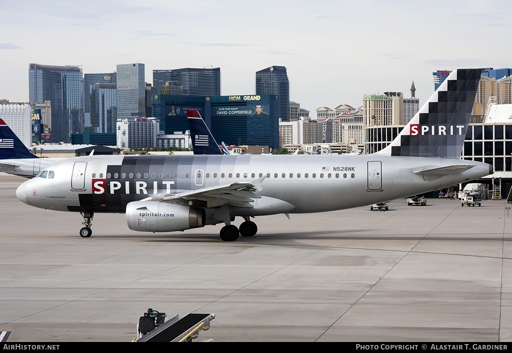 Aircraft Photo of N528NK | Airbus A319-132 | Spirit Airlines | AirHistory.net #159020