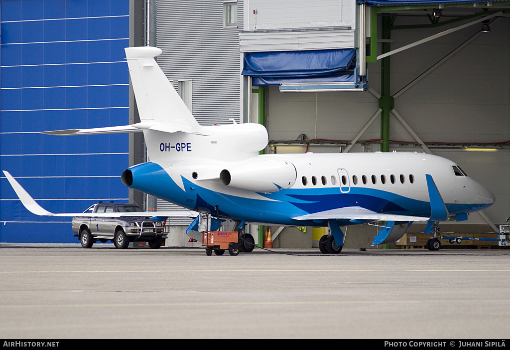 Aircraft Photo of OH-GPE | Dassault Falcon 900LX | AirHistory.net #159031