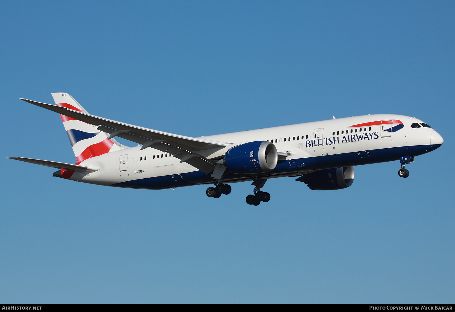 Aircraft Photo of G-ZBJI | Boeing 787-8 Dreamliner | British Airways | AirHistory.net #159039