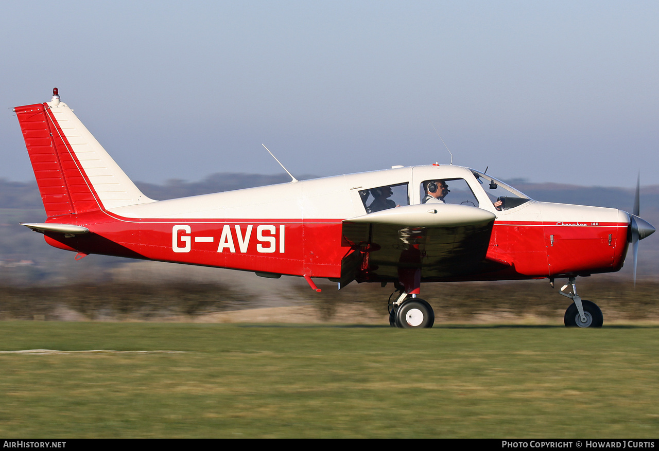 Aircraft Photo of G-AVSI | Piper PA-28-140 Cherokee | AirHistory.net #159085