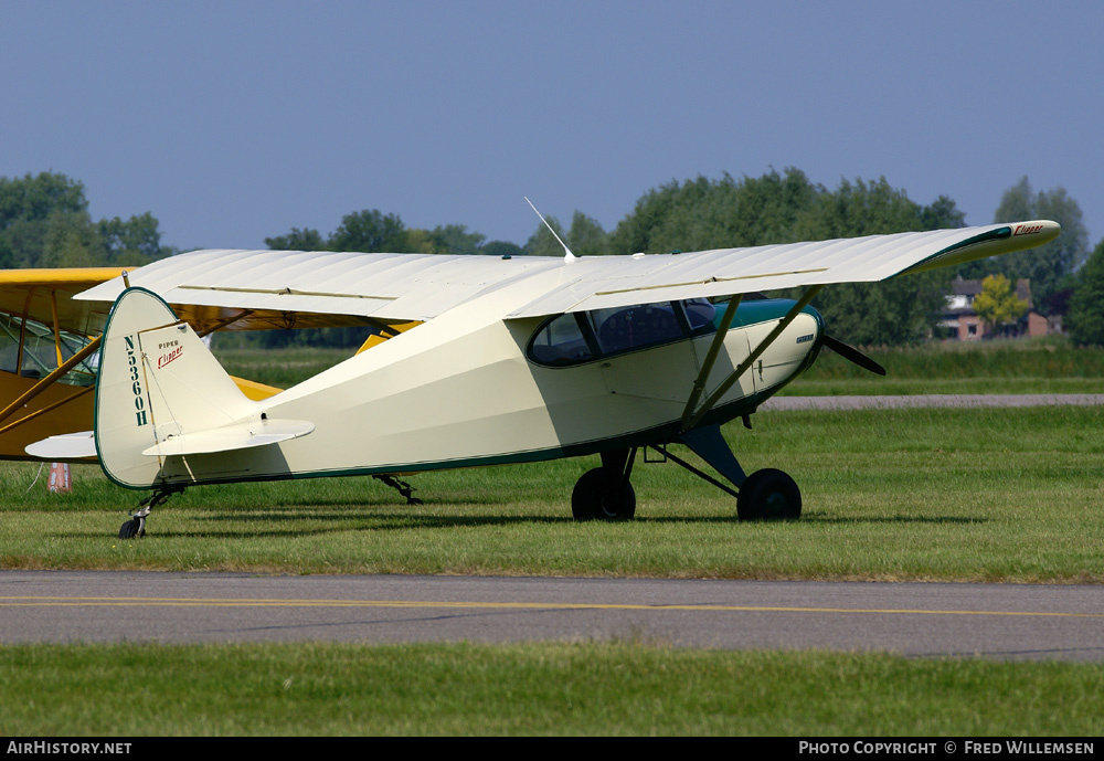 Aircraft Photo of N5360H | Piper PA-16 Clipper | AirHistory.net #159091