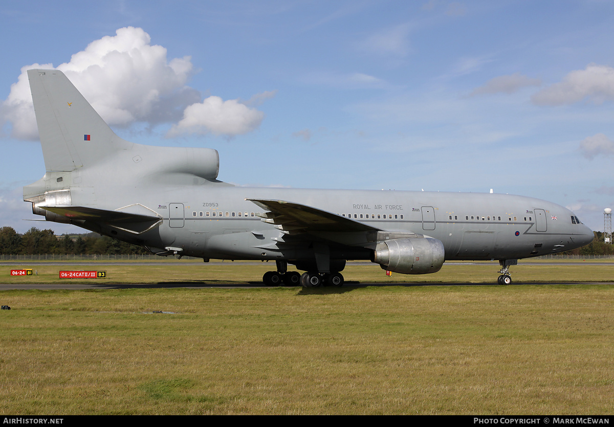 Aircraft Photo of ZD953 | Lockheed L-1011-385-3 TriStar KC.1 | UK - Air Force | AirHistory.net #159103