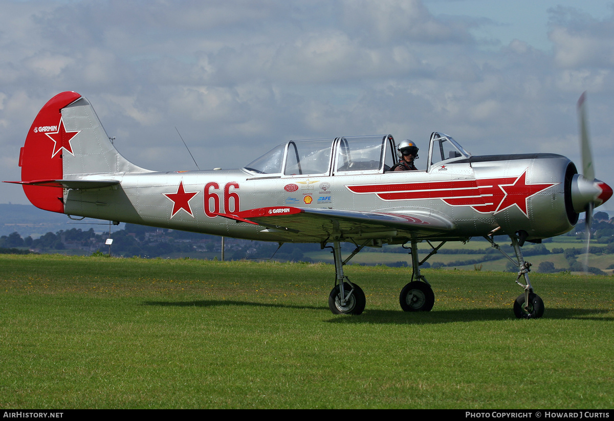 Aircraft Photo of G-YAKN | Yakovlev Yak-52 | Soviet Union - Air Force | AirHistory.net #159105