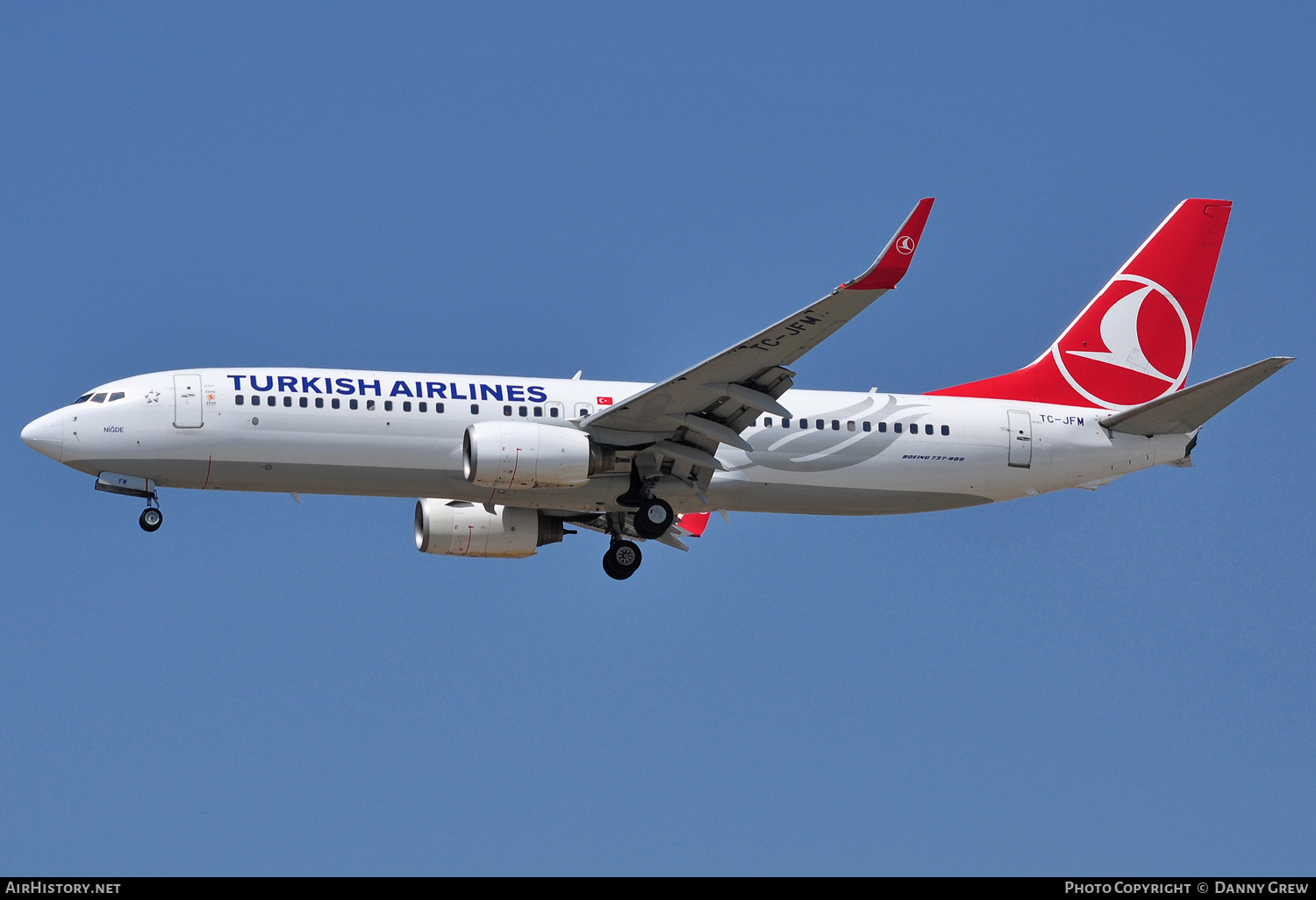 Aircraft Photo of TC-JFM | Boeing 737-8F2 | Turkish Airlines | AirHistory.net #159111