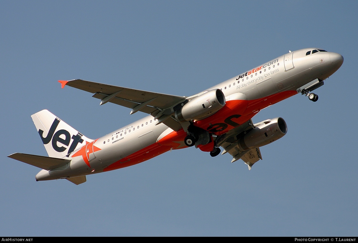 Aircraft Photo of F-WWIE | Airbus A320-232 | Jetstar Airways | AirHistory.net #159139