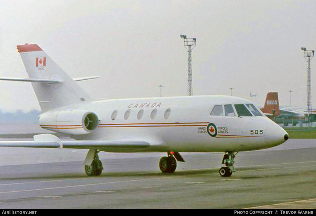 Aircraft Photo of 117505 | Dassault Falcon 20C | Canada - Air Force | AirHistory.net #159164