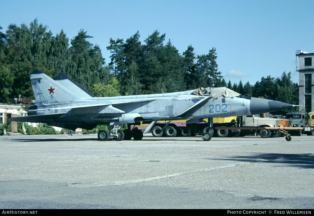 Aircraft Photo of 202 blue | Mikoyan-Gurevich MiG-31 | Russia - Air Force | AirHistory.net #159169