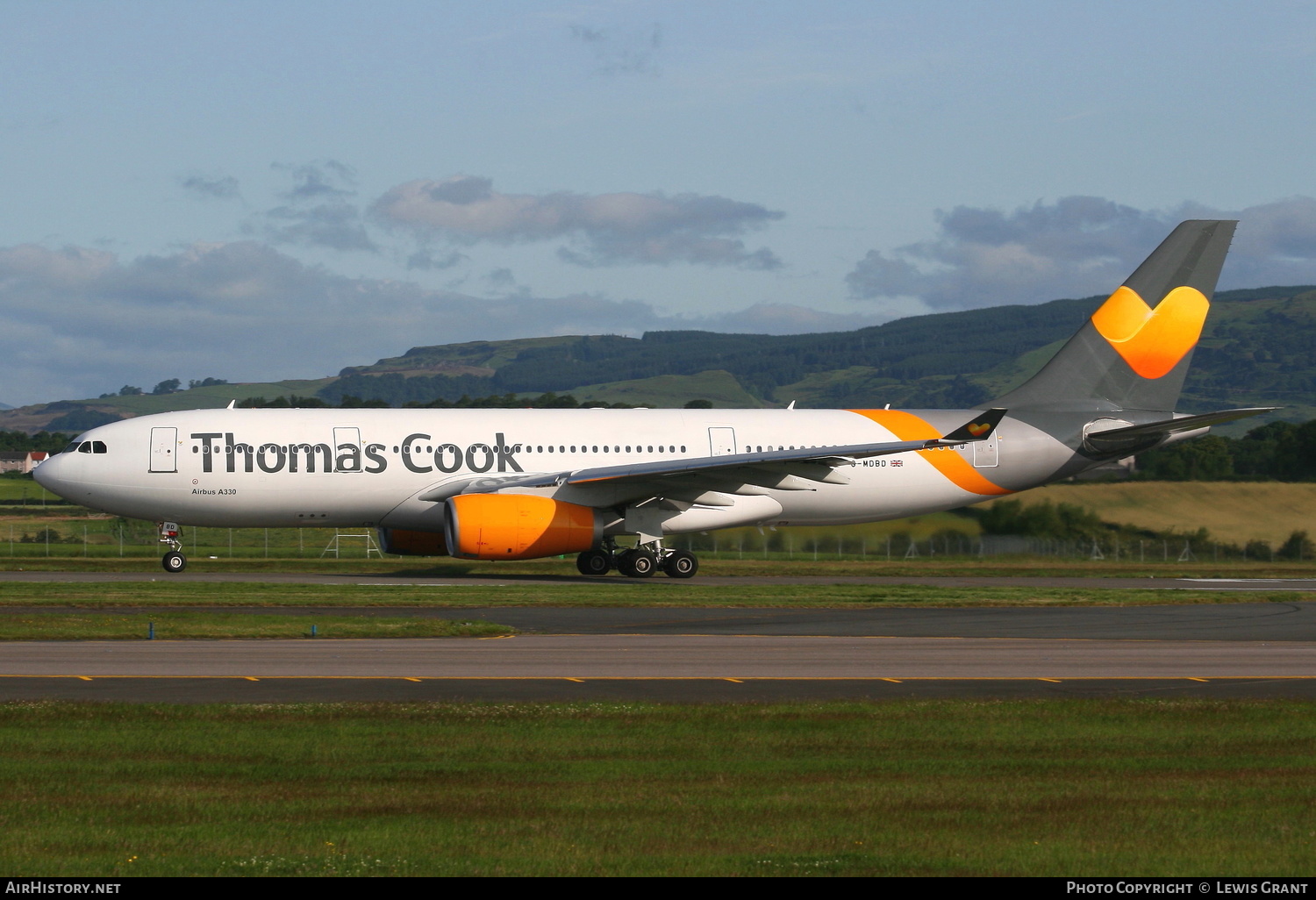 Aircraft Photo of G-MDBD | Airbus A330-243 | Thomas Cook Airlines | AirHistory.net #159178