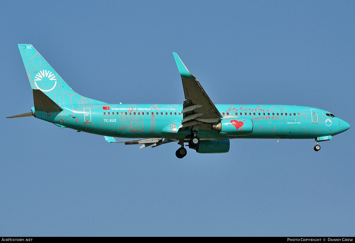 Aircraft Photo of TC-SUZ | Boeing 737-8HX | SunExpress | AirHistory.net #159179
