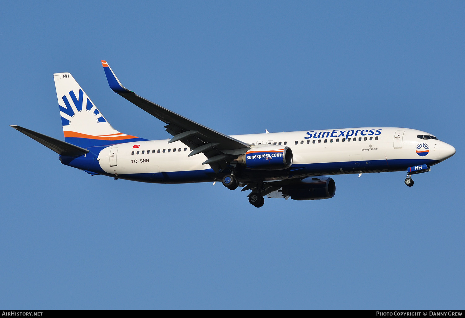 Aircraft Photo of TC-SNH | Boeing 737-8FH | SunExpress | AirHistory.net #159182