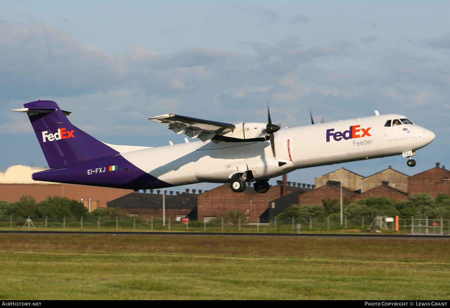 Aircraft Photo of EI-FXJ | ATR ATR-72-202 | FedEx Feeder | AirHistory.net #159198