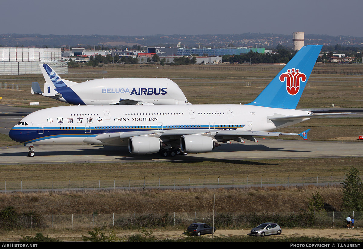 Aircraft Photo of F-WWSF | Airbus A380-841 | China Southern Airlines | AirHistory.net #159209