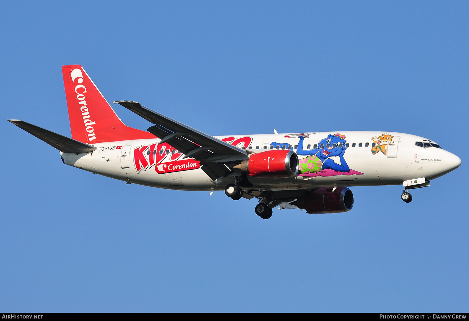 Aircraft Photo of TC-TJB | Boeing 737-3Q8 | Corendon Airlines | AirHistory.net #159212