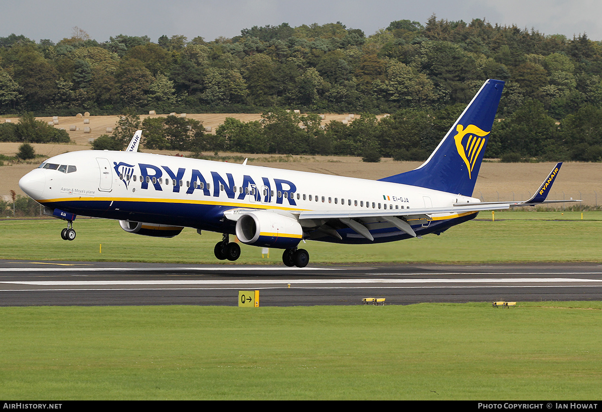 Aircraft Photo of EI-GJA | Boeing 737-800 | Ryanair | AirHistory.net #159236