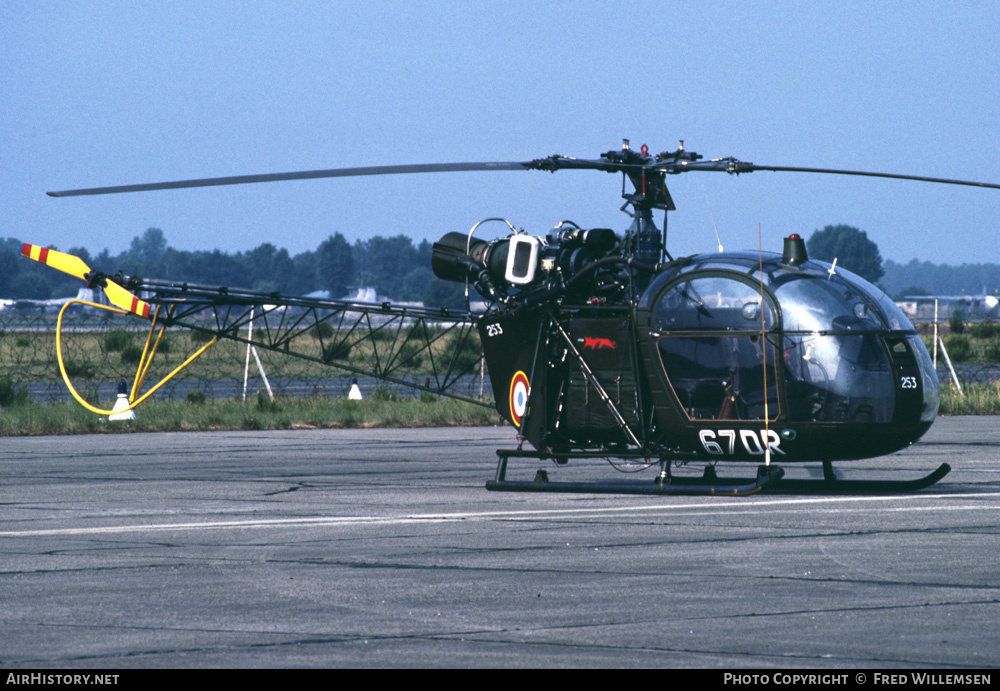 Aircraft Photo of 253 | Sud SE-3130 Alouette II | France - Air Force | AirHistory.net #159238