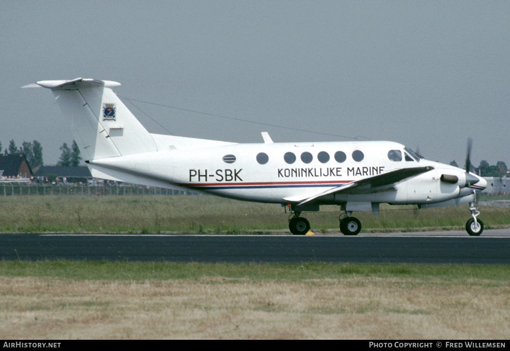 Aircraft Photo of PH-SBK | Beech 200 Super King Air | Netherlands - Navy | AirHistory.net #159255