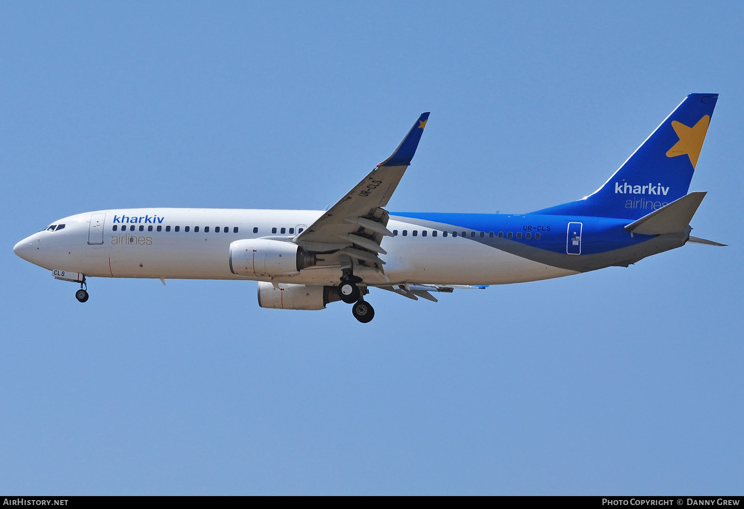 Aircraft Photo of UR-CLS | Boeing 737-8Q8 | Kharkiv Airlines | AirHistory.net #159257