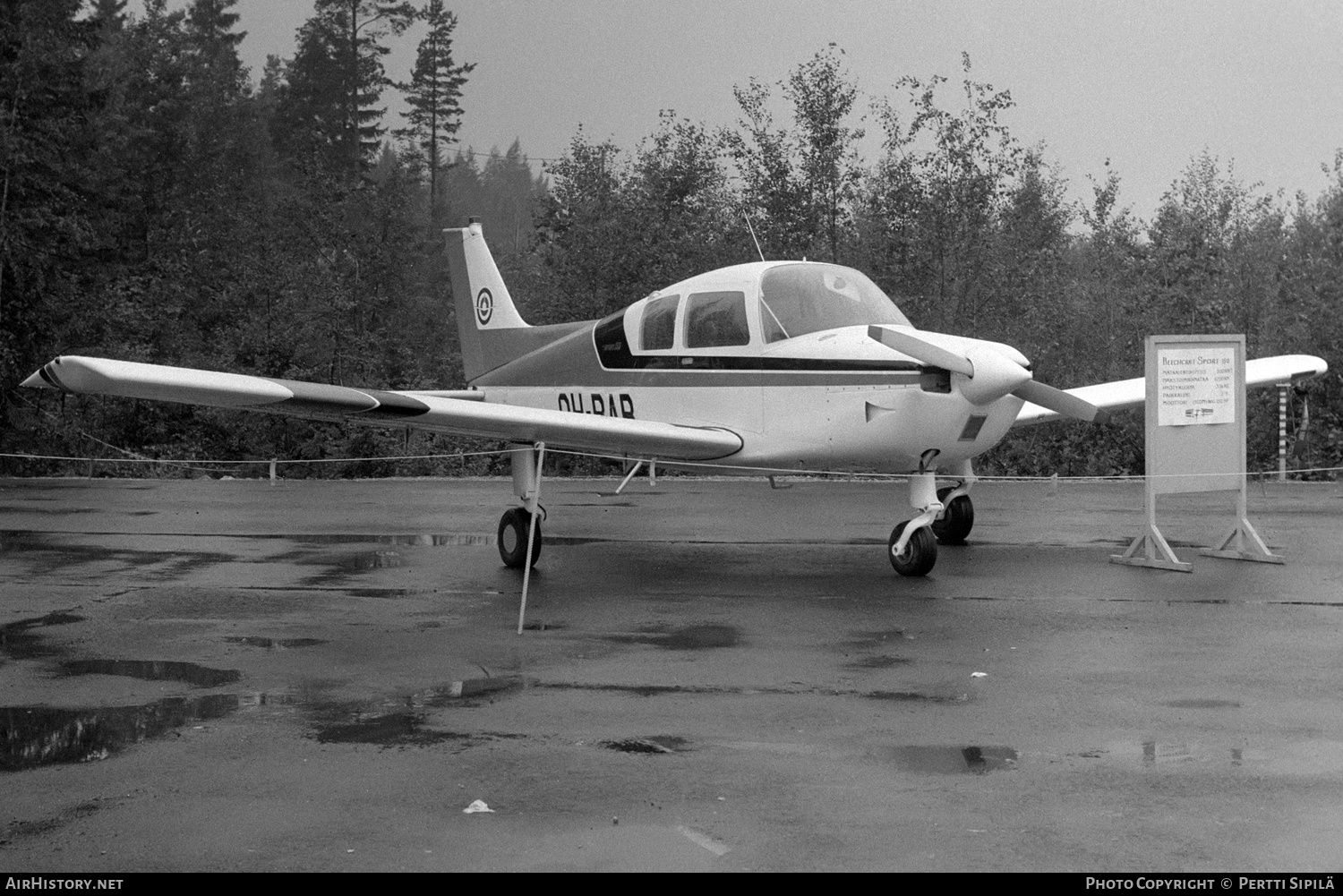 Aircraft Photo of OH-BAB | Beech B19 Sport 150 | AirHistory.net #159280
