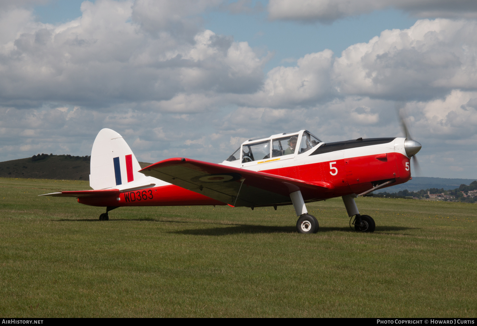 Aircraft Photo of G-BCIH / WD363 | De Havilland DHC-1 Chipmunk Mk22 | UK - Air Force | AirHistory.net #159282