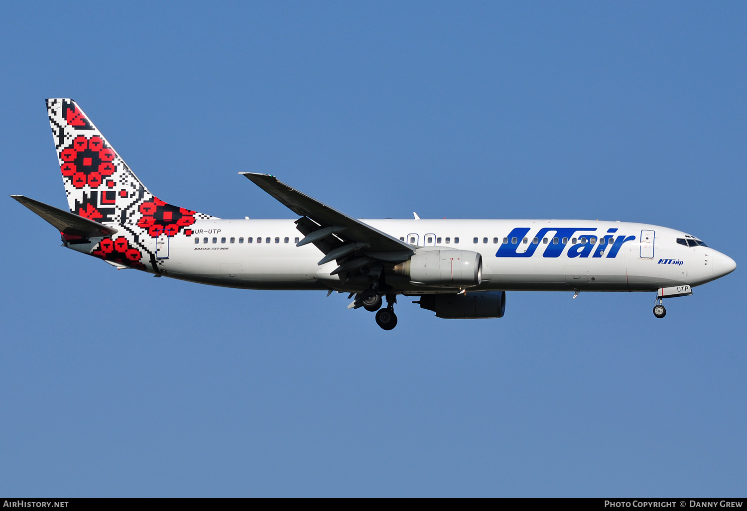 Aircraft Photo of UR-UTP | Boeing 737-8Q8 | UTair | AirHistory.net #159295