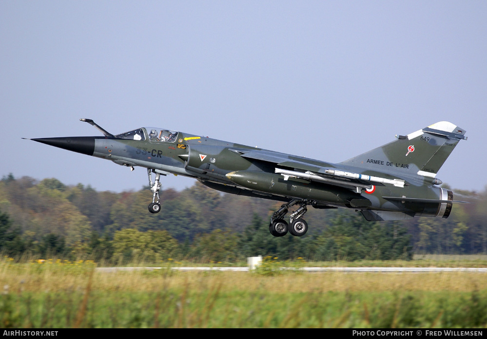 Aircraft Photo of 649 | Dassault Mirage F1CR | France - Air Force | AirHistory.net #159304