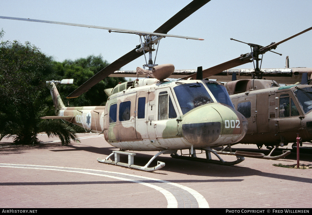 Aircraft Photo of 002 | Agusta AB-205A | Israel - Air Force | AirHistory.net #159312