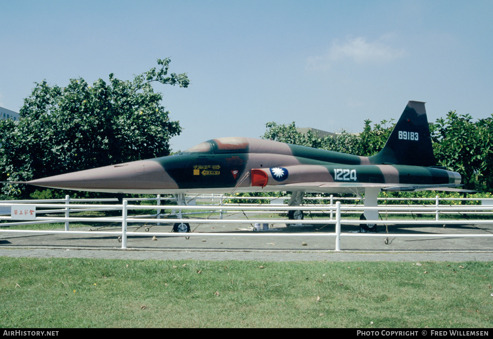 Aircraft Photo of 1224 | Northrop F-5A Freedom Fighter | Taiwan - Air Force | AirHistory.net #159317