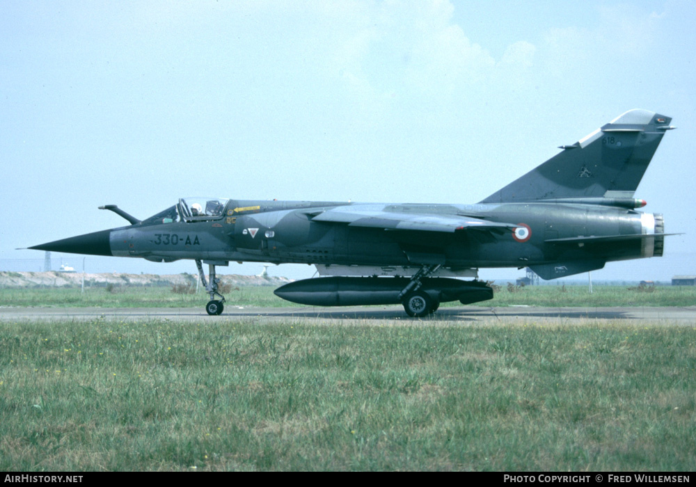 Aircraft Photo of 618 | Dassault Mirage F1CR | France - Air Force | AirHistory.net #159326