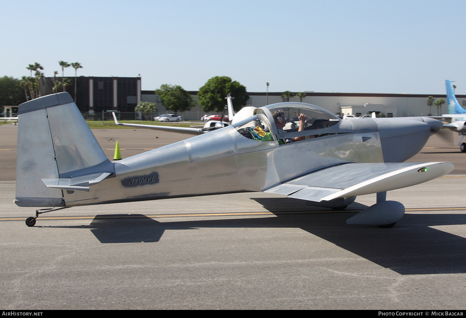 Aircraft Photo of N702PL | Van's RV-7 | AirHistory.net #159349