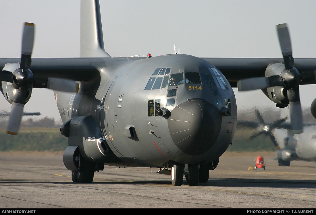 Aircraft Photo of 5114 | Lockheed C-130H Hercules | France - Air Force | AirHistory.net #159354