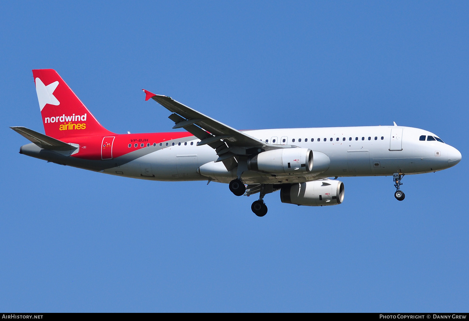 Aircraft Photo of VP-BJH | Airbus A320-232 | Nordwind Airlines | AirHistory.net #159371