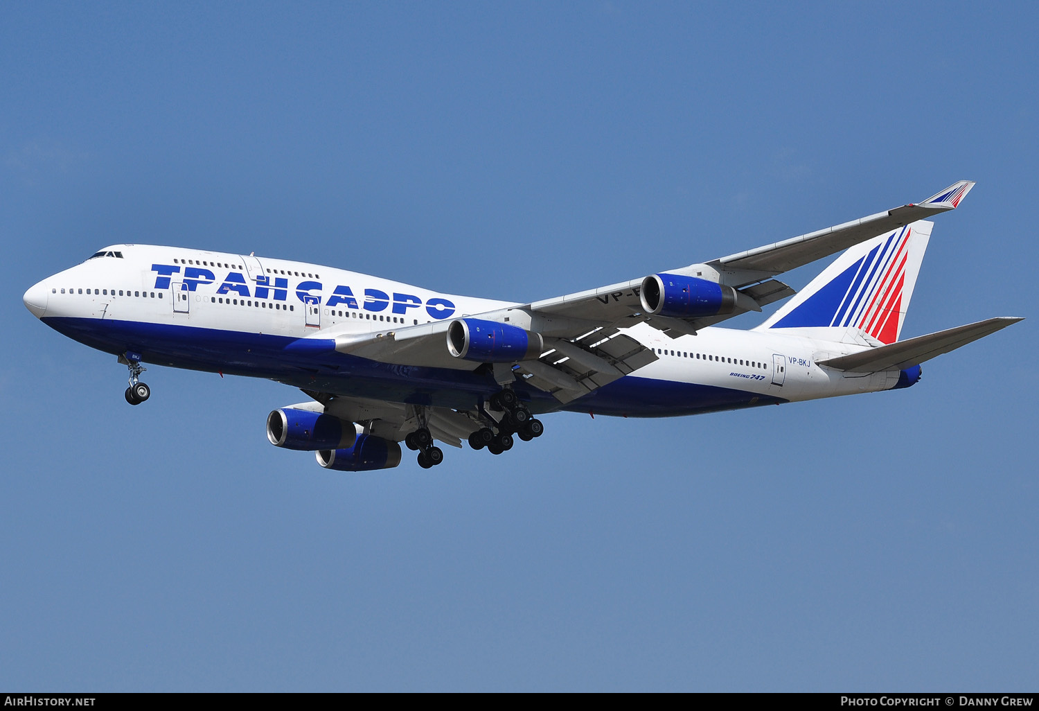 Aircraft Photo of VP-BKJ | Boeing 747-444 | Transaero Airlines | AirHistory.net #159399