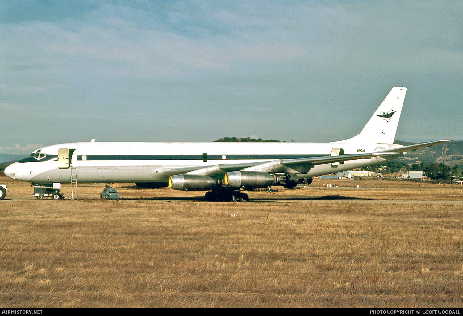 Aircraft Photo of N821F | Douglas DC-8-21(F) | Rosenbalm Aviation | AirHistory.net #159407