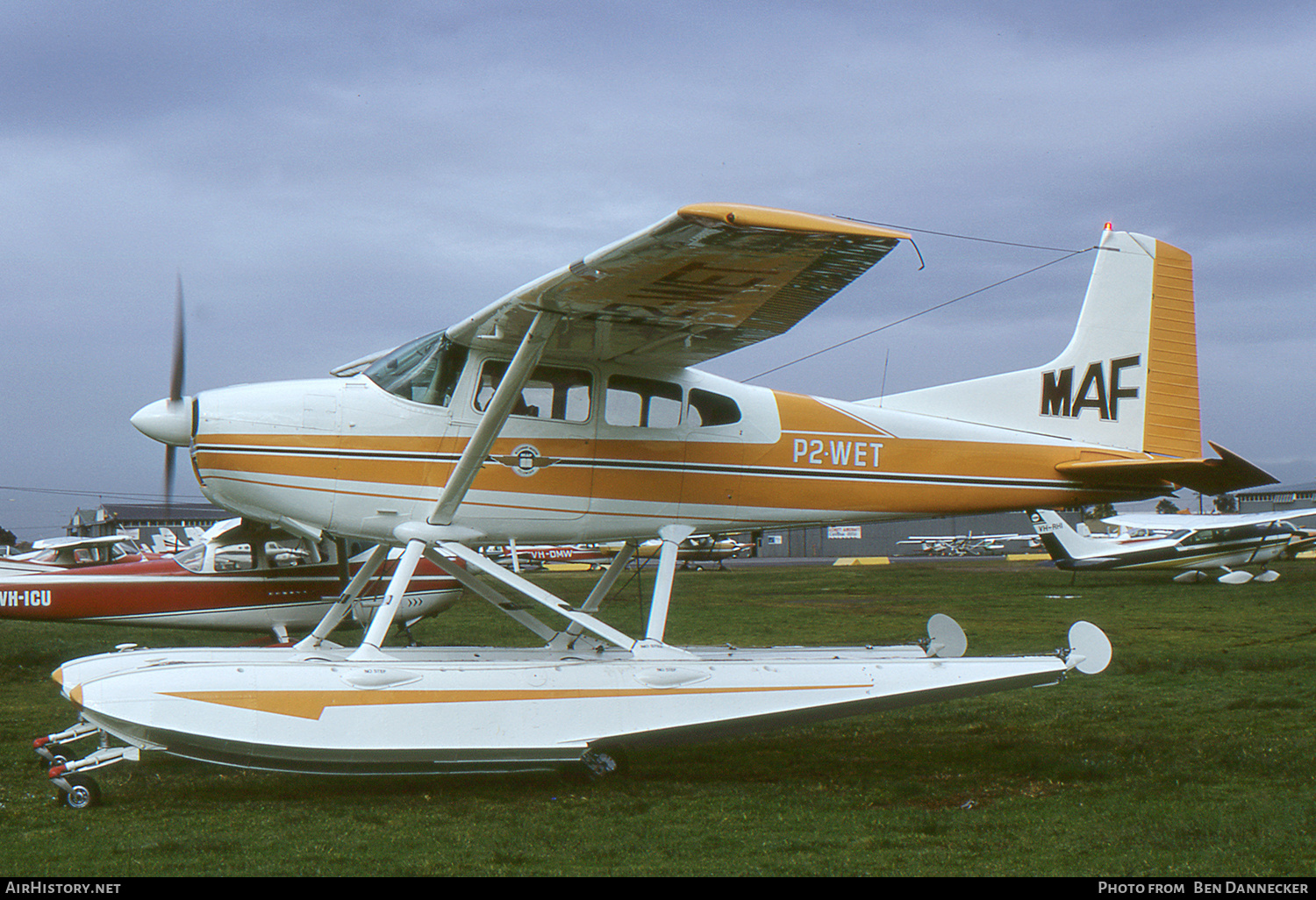 Aircraft Photo of P2-WET | Cessna 185A Skywagon | Missionary Aviation Fellowship - MAF | AirHistory.net #159410