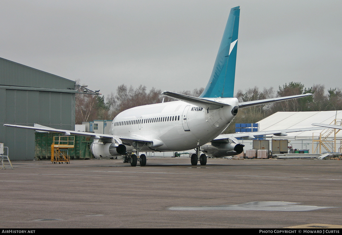 Aircraft Photo of N749AP | Boeing 737-281/Adv | AirHistory.net #159421
