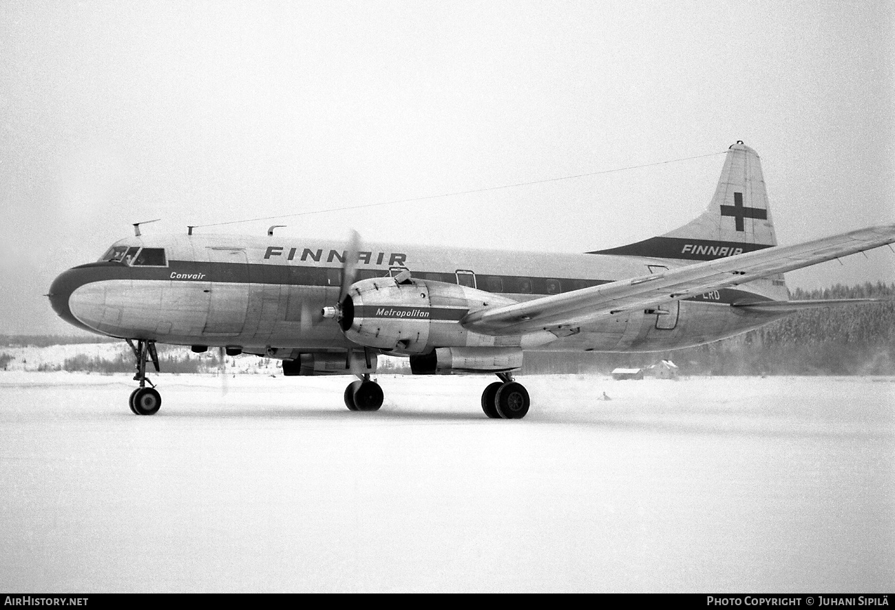 Aircraft Photo of OH-LRD | Convair 440-40 Metropolitan | Finnair | AirHistory.net #159438