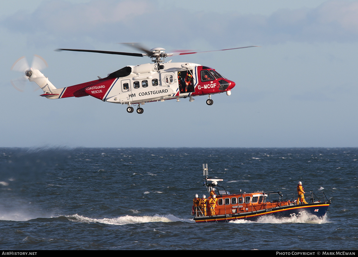 Aircraft Photo of G-MCGF | Sikorsky S-92A | HM Coastguard | AirHistory.net #159442