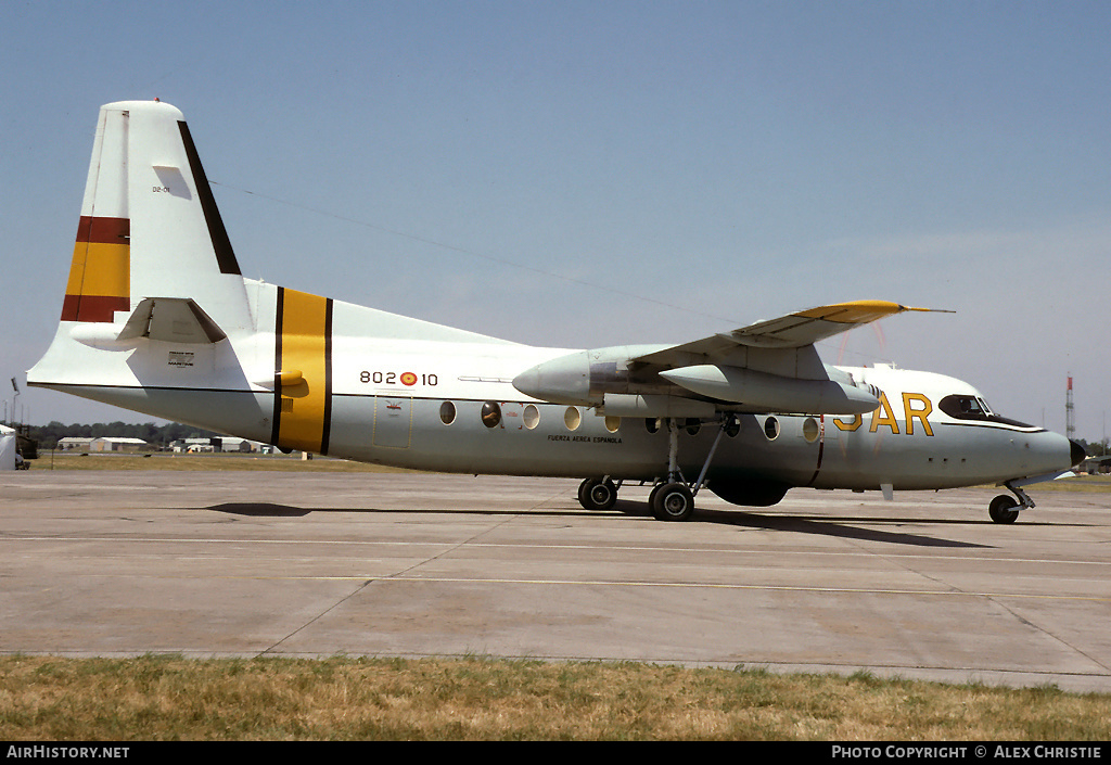 Aircraft Photo of D2-01 | Fokker F27-200MAR Maritime | Spain - Air Force | AirHistory.net #159457