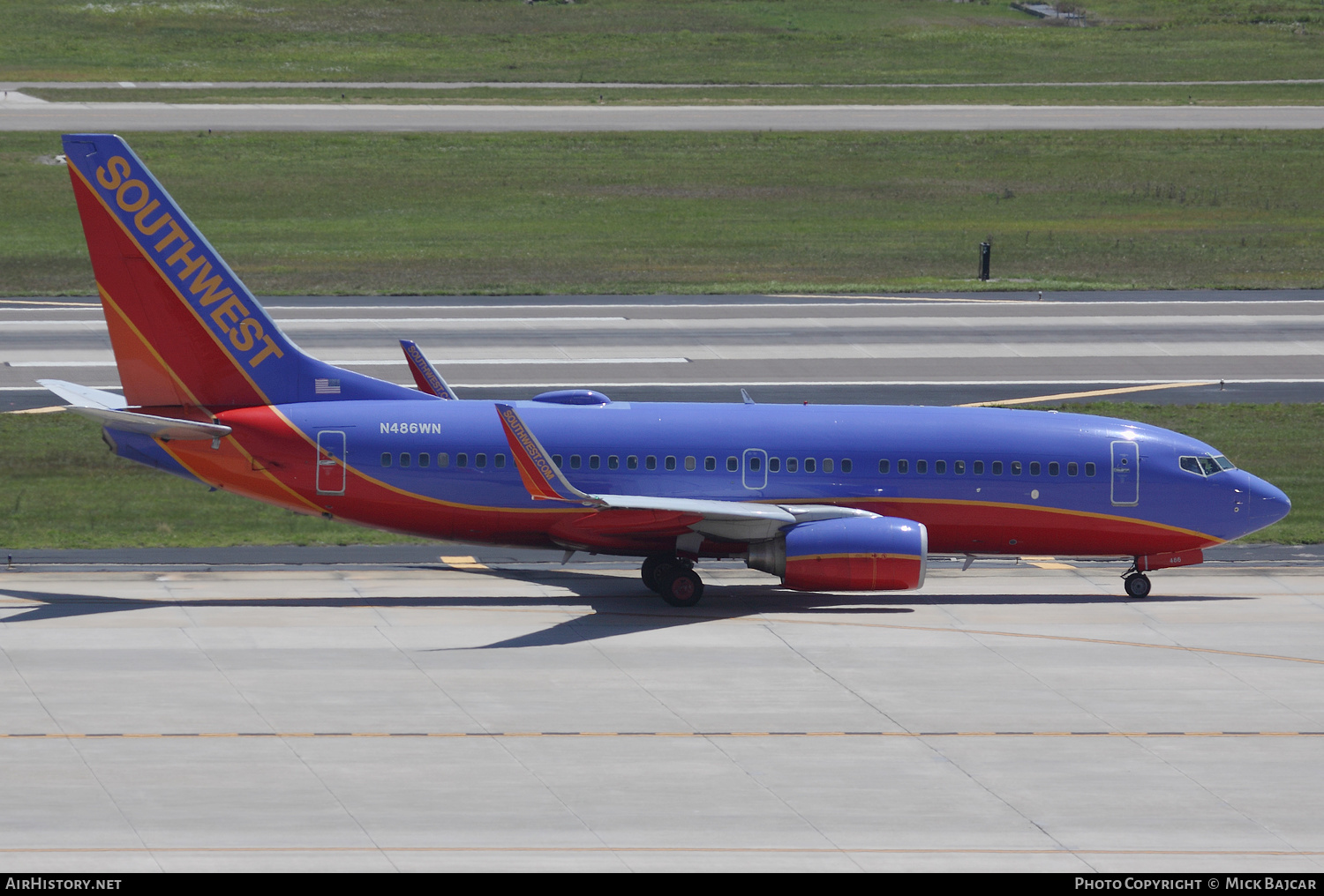 Aircraft Photo of N486WN | Boeing 737-7H4 | Southwest Airlines | AirHistory.net #159464