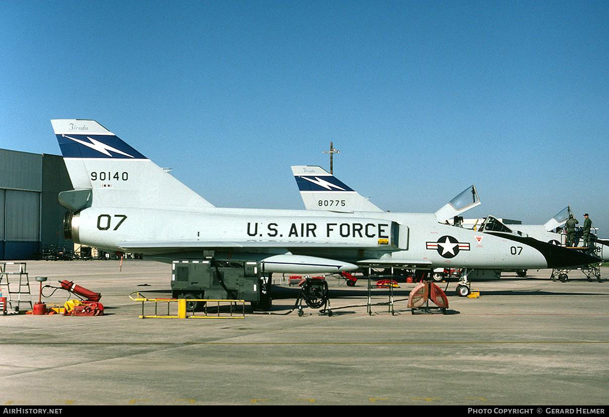 Aircraft Photo of 59-0140 / 90140 | Convair F-106A Delta Dart | USA - Air Force | AirHistory.net #159465