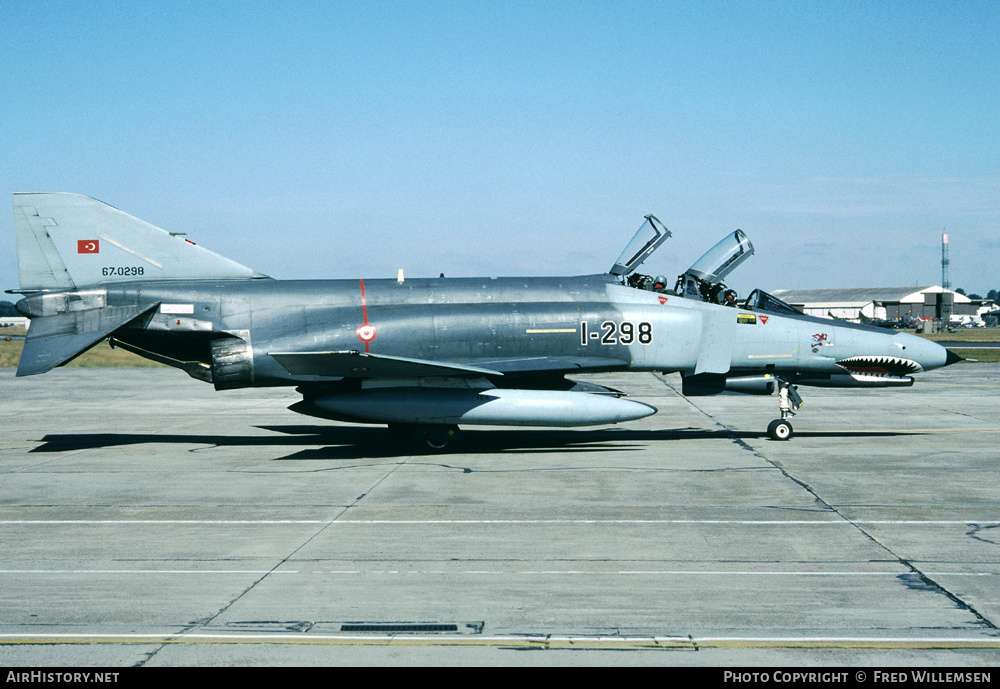 Aircraft Photo of 67-0298 | McDonnell Douglas F-4E Phantom II | Turkey - Air Force | AirHistory.net #159476