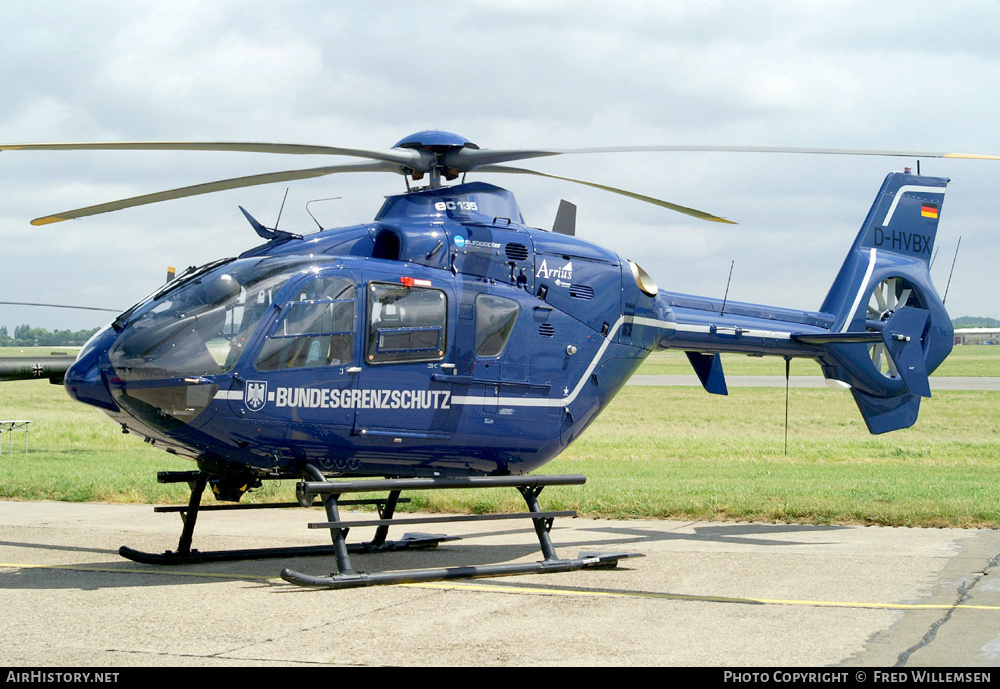 Aircraft Photo of D-HVBX | Eurocopter EC-135T-2 | Bundesgrenzschutz | AirHistory.net #159479