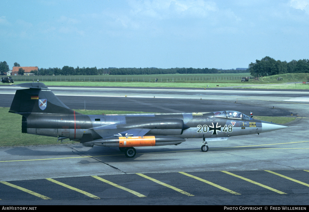 Aircraft Photo of 2048 | Lockheed F-104G Starfighter | Germany - Air Force | AirHistory.net #159487